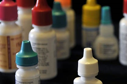 Compounded eye drops scare